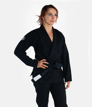 Cargar imagen en el visor de la galería, Kimono BJJ ( Gi) Progress Women´s Academy - Negro- CINTURON BLANCO INCLUIDO