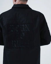 Load image into Gallery viewer, Born to Rule Canvas Jacket- Black