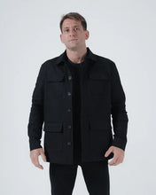 Load image into Gallery viewer, Born to Rule Canvas Jacket- Black