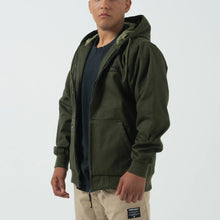 Load image into Gallery viewer, Kingz Canvas Jacket- Green