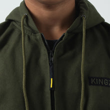 Load image into Gallery viewer, Kingz Canvas Jacket- Green