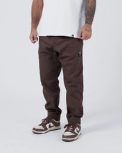 Load image into Gallery viewer, Kingz Casual Rip Stop Gi Pant- Brown