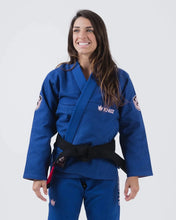 Carregar imagem no visualizador da galeria, Kimono BJJ (GI) Kingz Ballistic 3.0 Womens - Blue