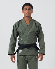 Cargar imagen en el visor de la galería, Kimono BJJ (Gi) Kingz The One- Verde Militar- Edición limitada