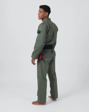 Cargar imagen en el visor de la galería, Kimono BJJ (Gi) Kingz The One- Verde Militar- Edición limitada