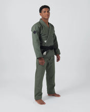 Cargar imagen en el visor de la galería, Kimono BJJ (Gi) Kingz The One- Verde Militar- Edición limitada