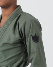 Cargar imagen en el visor de la galería, Kimono BJJ (Gi) Kingz The One- Verde Militar- Edición limitada