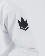 Cargar imagen en el visor de la galería, Kimono BJJ (Gi) Kingz Kore Youth 2.0. Blanco con cinturón blanco