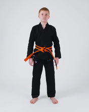 Cargar imagen en el visor de la galería, Kimono BJJ (Gi) Kingz Kore Youth 2.0. Negro con cinturón blanco