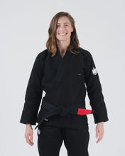 Cargar imagen en el visor de la galería, Kimono BJJ (Gi) Kingz Kore V2 Women´s -Negro- CINTURÓN BLANCO INCLUIDO