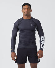 Cargar imagen en el visor de la galería, Rashguard Kingz Ranked Performance V2 Long Sleeve - Negro