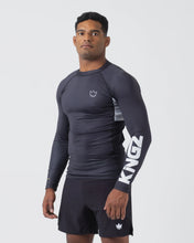Cargar imagen en el visor de la galería, Rashguard Kingz Ranked Performance V2 Long Sleeve - Negro