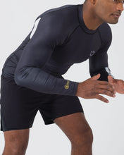 Cargar imagen en el visor de la galería, Rashguard Kingz Ranked Performance V2 Long Sleeve - Negro