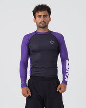 Cargar imagen en el visor de la galería, Rashguard Kingz Ranked Performance V2 Long Sleeve - Morado