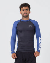 Load image into Gallery viewer, Rashguard Kingz Ranked Performance V2 Long Sleeve - Blue