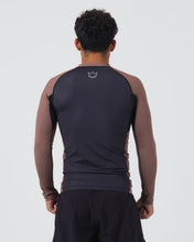 Cargar imagen en el visor de la galería, Rashguard Kingz Ranked Performance V2 Long Sleeve - Marrón