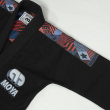 Lade das Bild in den Galerie-Viewer, Kimono BJJ (Gi) Moya Brand Stars & Stripes- Schwarz