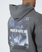 Cargar imagen en el visor de la galería, Kingz Gentle Art Hoodie- Gris