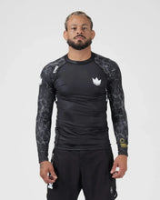 Load image into Gallery viewer, Rashguard Kingz Ranked Performance V3 Long Sleeve - Black