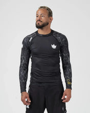 Load image into Gallery viewer, Rashguard Kingz Ranked Performance V3 Long Sleeve - Black