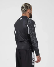 Load image into Gallery viewer, Rashguard Kingz Ranked Performance V3 Long Sleeve - Black