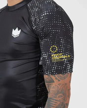 Cargar imagen en el visor de la galería, Rashguard Kingz Ranked Performance V3 Short Sleeve - Negro