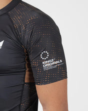 Load image into Gallery viewer, Rashguard Kingz Ranked Performance V3 Short Sleeve - Brown