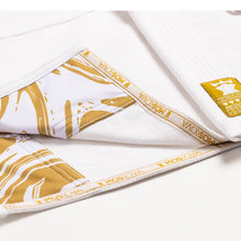 Load image into Gallery viewer, Kimono BJJ (Gi) Moskova 2024 Limited Edition- Marble Gold White