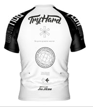 Cargar imagen en el visor de la galería, V2 Rashguard Try Hard Millenium White