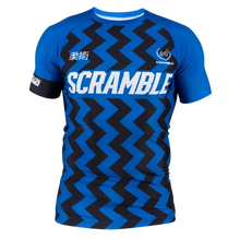 Load image into Gallery viewer, Scramble Ranked Rashguard V5- Blue