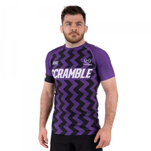 Load image into Gallery viewer, Scramble Ranked Rashguard V5- Purple