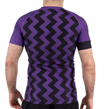 Load image into Gallery viewer, Scramble Ranked Rashguard V5- Purple