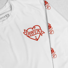 Carregar imagem no visualizador da galeria, Love X Hate White LS Rashguard