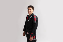 Load image into Gallery viewer, Kimono Try Hard- Black Red Demon