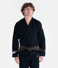 Carregar imagem no visualizador da galeria, Kimono BJJ (GI) Progresso a academia- Black-White Belt incluído