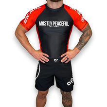 Cargar imagen en el visor de la galería, Mostly Peaceful Rash Guard