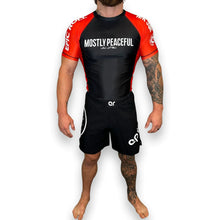 Cargar imagen en el visor de la galería, Mostly Peaceful Rash Guard