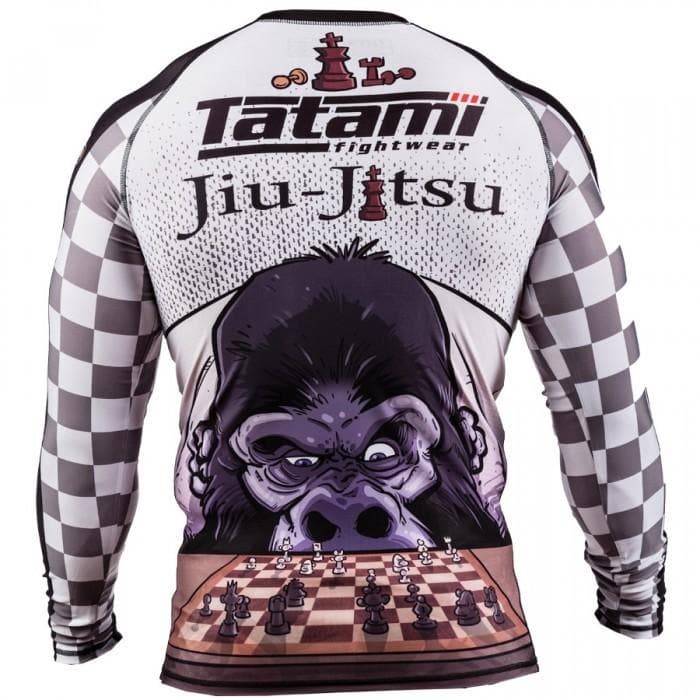 Rashguard Chess Gorilla StockBJJ