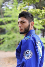 Cargar imagen en el visor de la galería, Kimono BULLTERRIER Jiu Jitsu Gi New Super Material 4.0. - Azul - StockBJJ