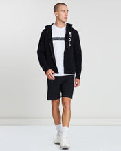 Cargar imagen en el visor de la galería, RVCA Cage Hoodie- Negro - StockBJJ