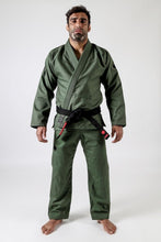 Lade das Bild in den Galerie-Viewer, Kimono Kingz Classic 3.0- Verde Militar - StockBJJ