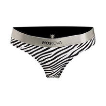 Load image into Gallery viewer, Moskova MP3 Thong Zebra - StockBJJ