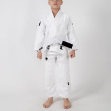 Cargar imagen en el visor de la galería, Kimono Kingz Kid´s The One Blanco con cinturón blanco - StockBJJ