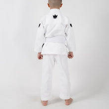 Cargar imagen en el visor de la galería, Kimono Kingz Kid´s The One Blanco con cinturón blanco - StockBJJ