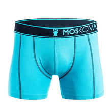 Load image into Gallery viewer, Boxer Moskova M2 Cotton - Cyan / Navy Blue
