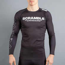 Load image into Gallery viewer, Rashguard-Black Base Scrable