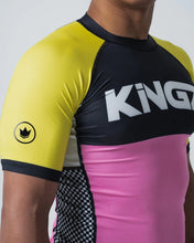 Load image into Gallery viewer, Rashguard Kingz Retro Short Sleeve