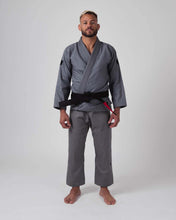 Cargar imagen en el visor de la galería, Kimono BJJ (Gi) Kingz The One- Gris- CINTURON BLANCO INCLUIDO