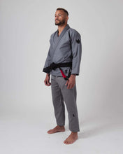 Cargar imagen en el visor de la galería, Kimono BJJ (Gi) Kingz The One- Gris- CINTURON BLANCO INCLUIDO