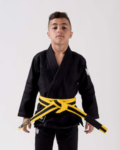 Cargar imagen en el visor de la galería, Kimono BJJ (Gi) Kingz Kid´s Kore Negro con cinturón blanco